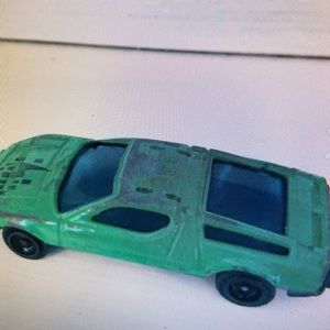 Vintage Green Car -2”
